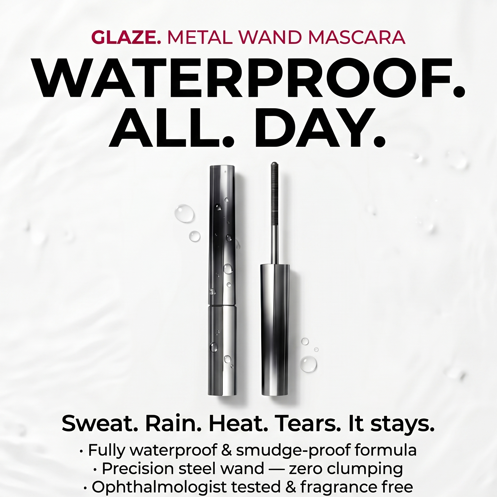 GLAZE Metal Wand Mascara