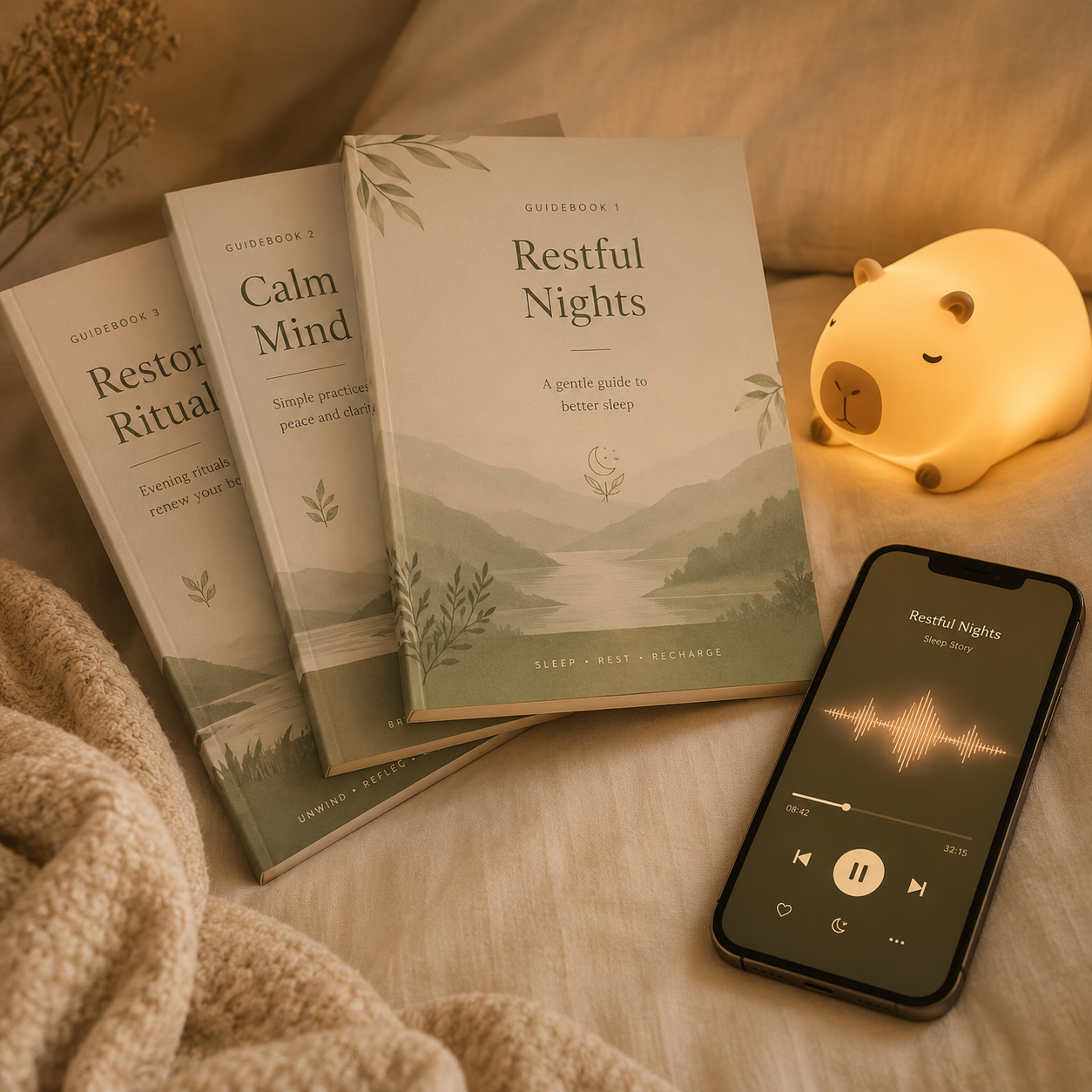 The Calm Nights Bundle (Digital Audio + Guides)
