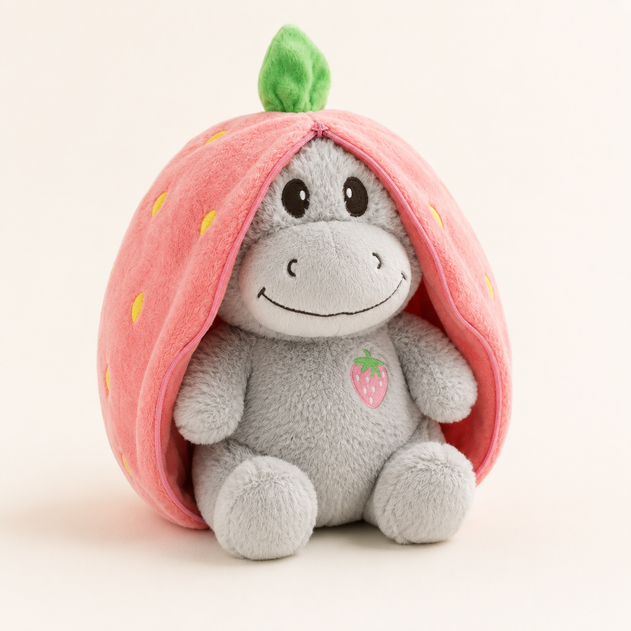 The Breathing Strawberry Donkey