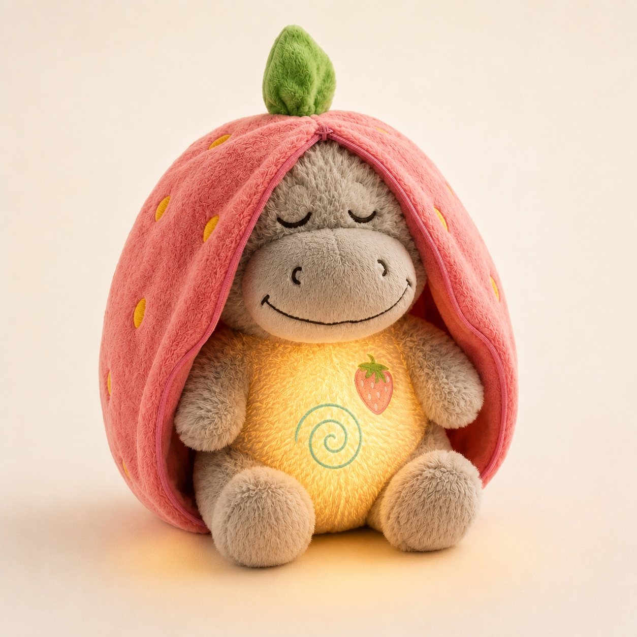 The Breathing Strawberry Donkey